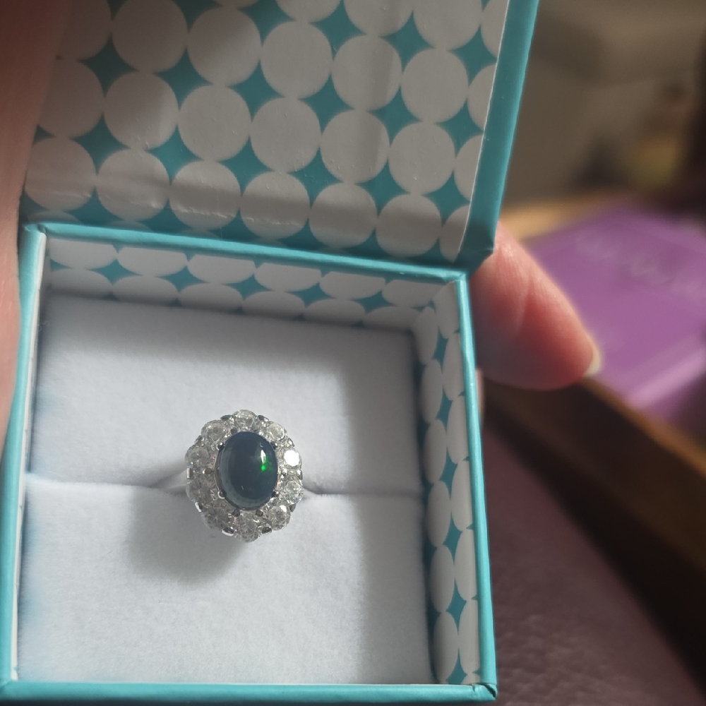 New With Box Ryze Sterling Silver Ring. Size 7.